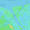 Romboe topographic map, elevation, terrain