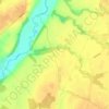 Bonė topographic map, elevation, terrain