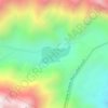 Ifni Lake topographic map, elevation, terrain