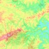 Rio do Carmo topographic map, elevation, terrain