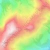 Sholes Glacier topographic map, elevation, terrain