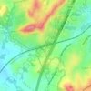 Sydney Water Supply Canal topographic map, elevation, terrain
