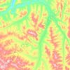 Среднекан topographic map, elevation, terrain