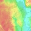 Северный topographic map, elevation, terrain