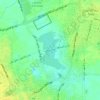 Chott Oued Souf topographic map, elevation, terrain