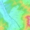 辛宅村 topographic map, elevation, relief