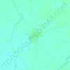 Wander topographic map, elevation, relief