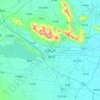 平顶山市 topographic map, elevation, relief