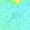 新乡市 topographic map, elevation, relief