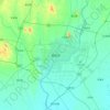 南阳市 topographic map, elevation, relief