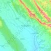 Anandpur Sahib topographic map, elevation, relief