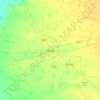 Abohar topographic map, elevation, relief