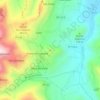 Monte Camera topographic map, elevation, relief