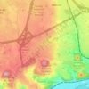 Vottem topographic map, elevation, relief