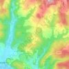 Sandweg topographic map, elevation, relief