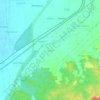 Dugri topographic map, elevation, relief