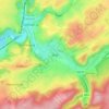 Goé topographic map, elevation, relief