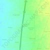 Pawan topographic map, elevation, relief