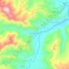 Karlıtepe topographic map, elevation, relief