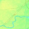 临河乡 topographic map, elevation, relief