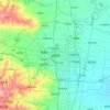 安阳市 topographic map, elevation, relief