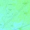 Badian topographic map, elevation, relief