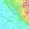 Rupnagar topographic map, elevation, relief