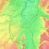 Maastricht topographic map, elevation, relief