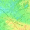 Kuringen topographic map, elevation, relief