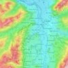 Blaichach topographic map, elevation, relief