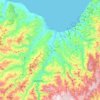Fatsa topographic map, elevation, relief