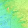 Houthalen topographic map, elevation, relief