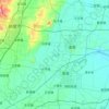 浚县 topographic map, elevation, relief