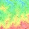 Heers topographic map, elevation, relief