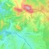 Merkez Mahallesi topographic map, elevation, relief
