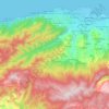 Gölcük topographic map, elevation, relief