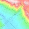 Fontegreca topographic map, elevation, relief