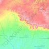 Derik topographic map, elevation, relief
