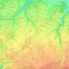 Peer topographic map, elevation, relief