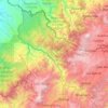 Carchi topographic map, elevation, relief