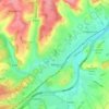 Alton topographic map, elevation, relief