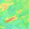 Lummen topographic map, elevation, relief