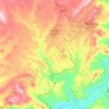 Campobello di Licata topographic map, elevation, relief