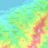 Rometta topographic map, elevation, relief