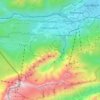 Grainau topographic map, elevation, relief