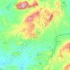Salemi topographic map, elevation, relief