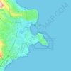 Siracusa topographic map, elevation, relief