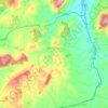 Calatafimi Segesta topographic map, elevation, relief