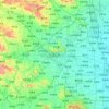 平顶山市 topographic map, elevation, relief