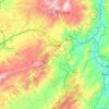 Elmadağ topographic map, elevation, relief